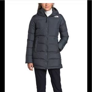 North Face hooded jacket